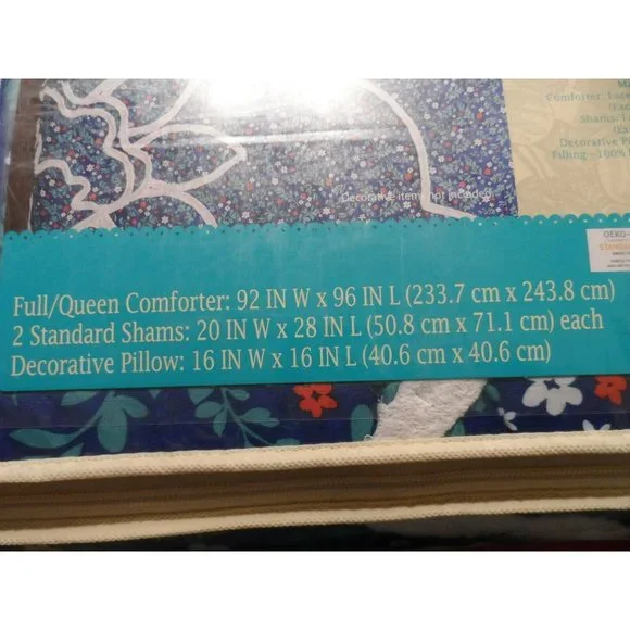 The Pioneer Woman Tufted Floral 4-Piece Bedding Set, Full/Queen - Picture 3 of 3